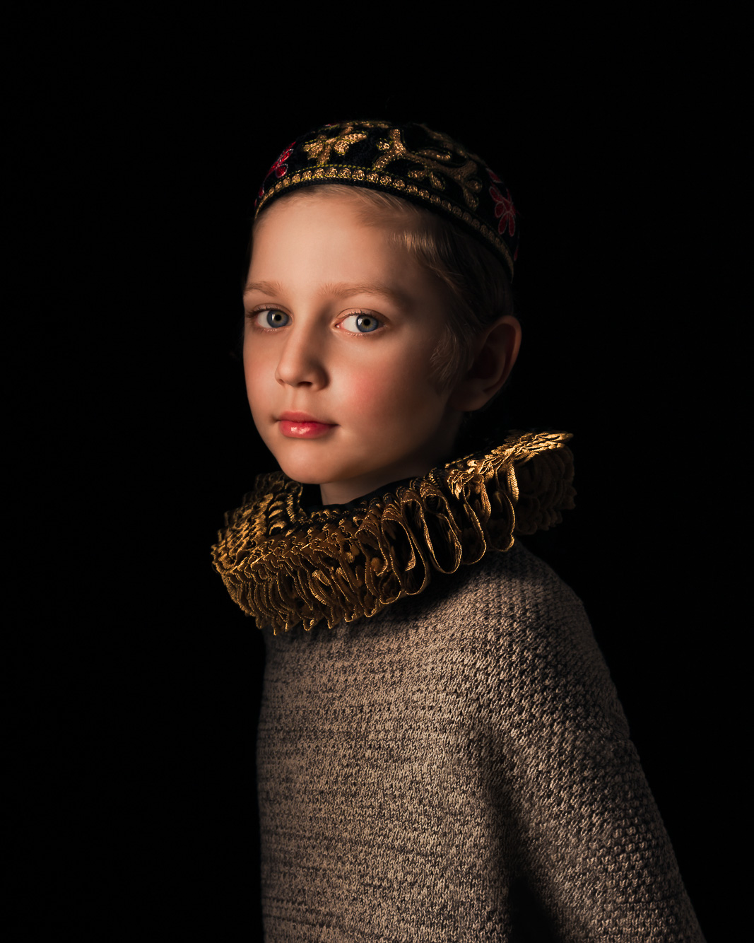 Picturaal portret van een kind